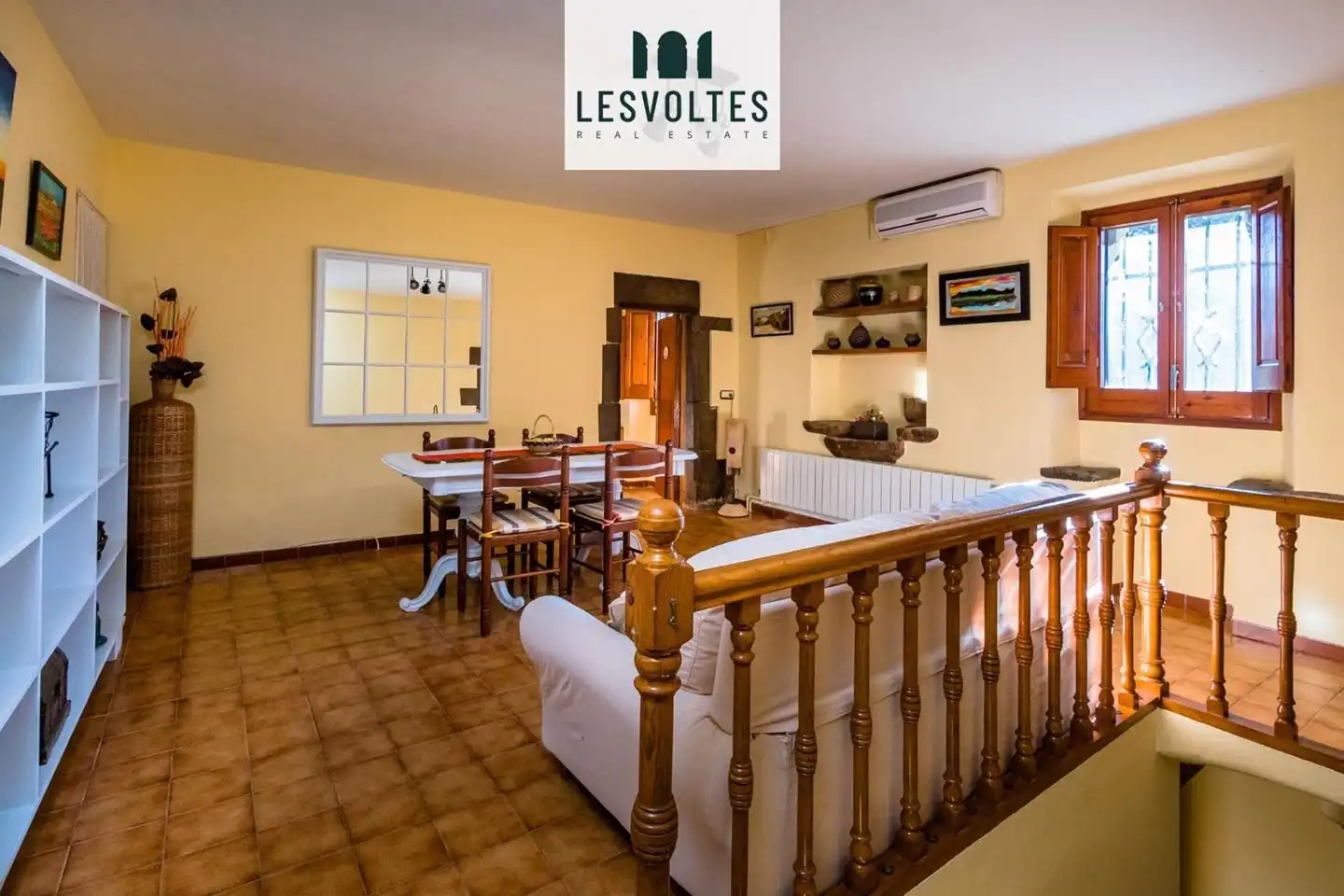 Sala de estar de Casa o chalet en venta en La Pera con Aire acondicionado, Jardín privado y Trastero