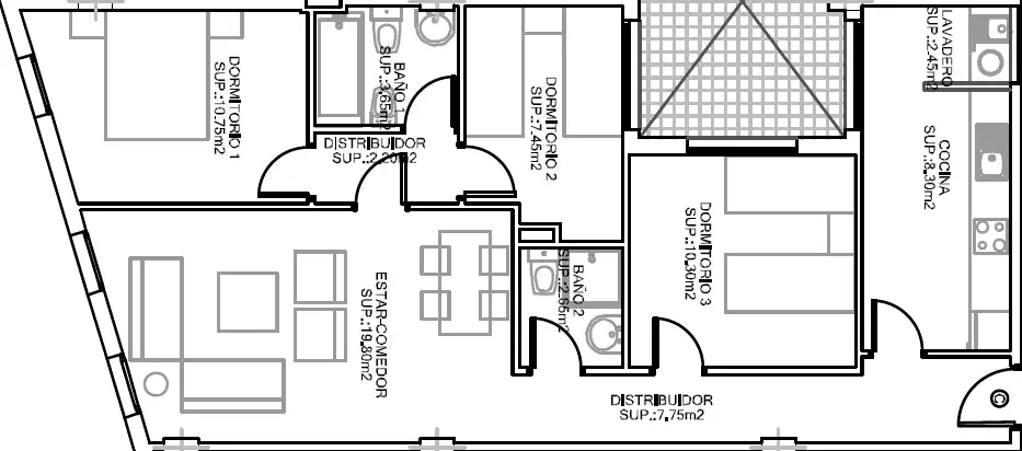 Wohnung zum Verkauf in Fuente Álamo de Murcia mit Abstellraum