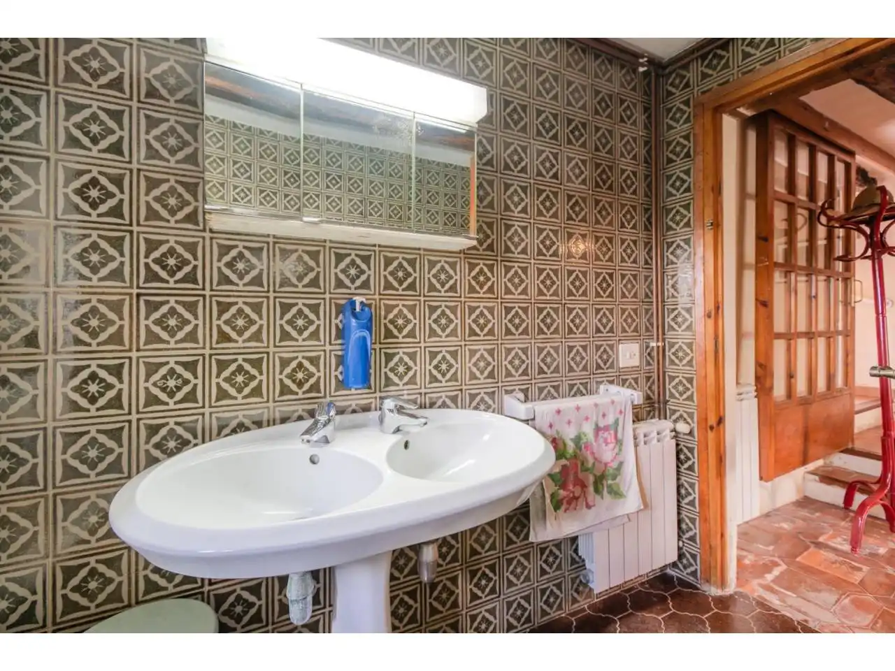 Baño de Finca rústica en venta en Sils con Calefacción, Jardín privado y Terraza