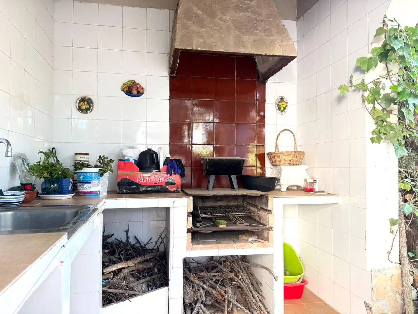 Kitchen of Houses for sale in Mutxamel  with Air Conditioner, Private garden and Terrace