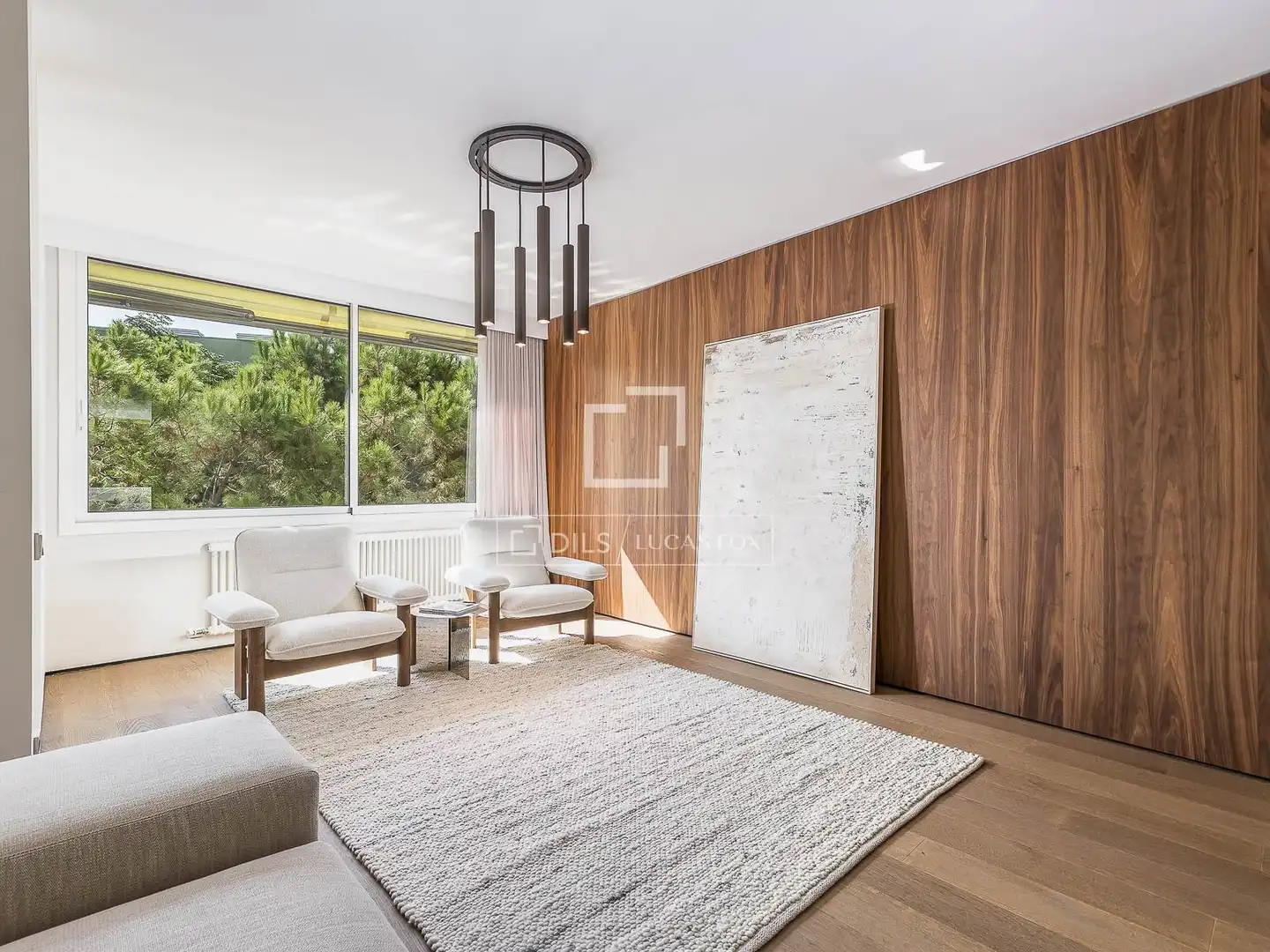 Sala de estar de Piso en venta en Barcelona con Aire acondicionado, Calefacción y Terraza