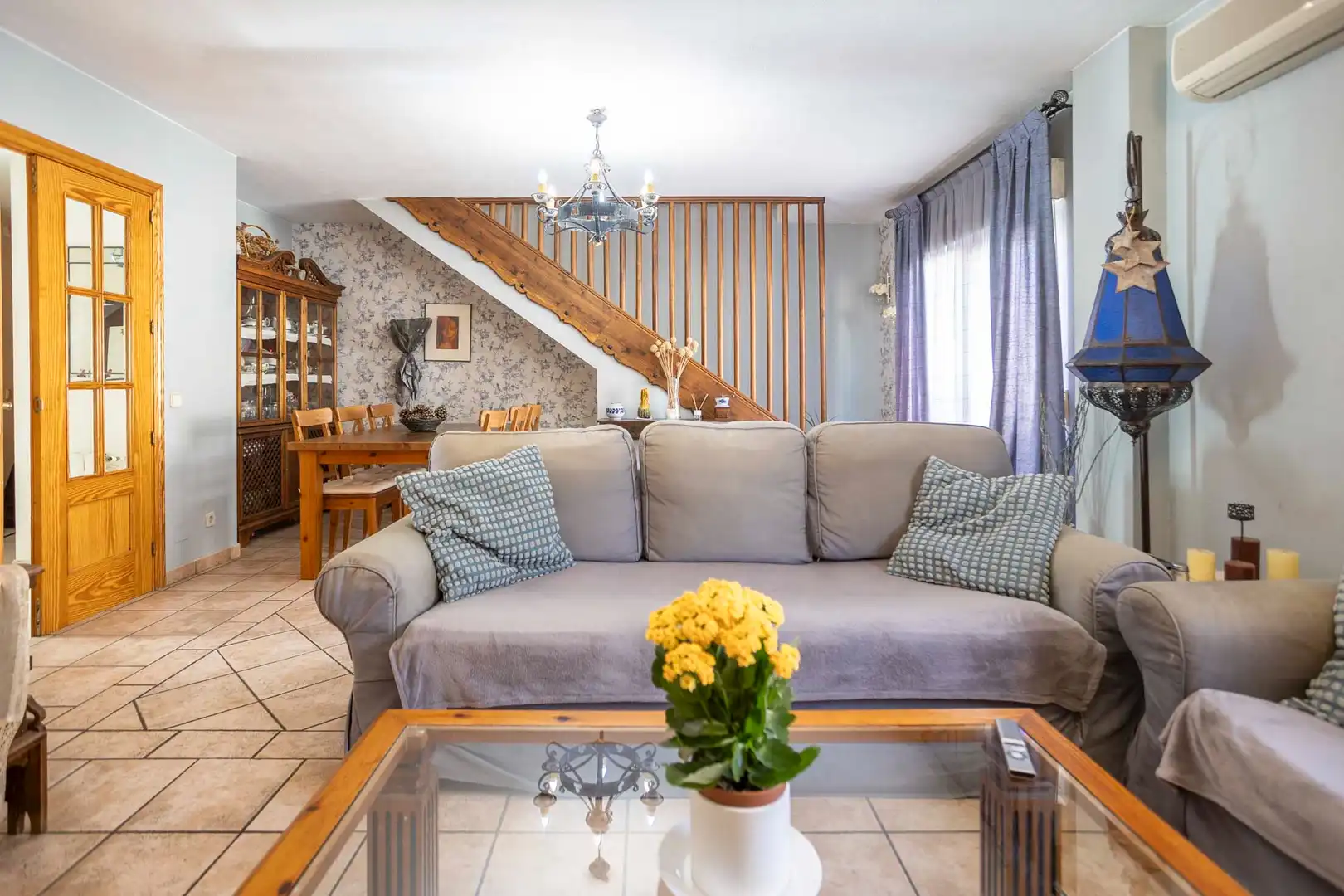 Living room of Flat for sale in Brunete  with Air Conditioner, Heating and Private garden