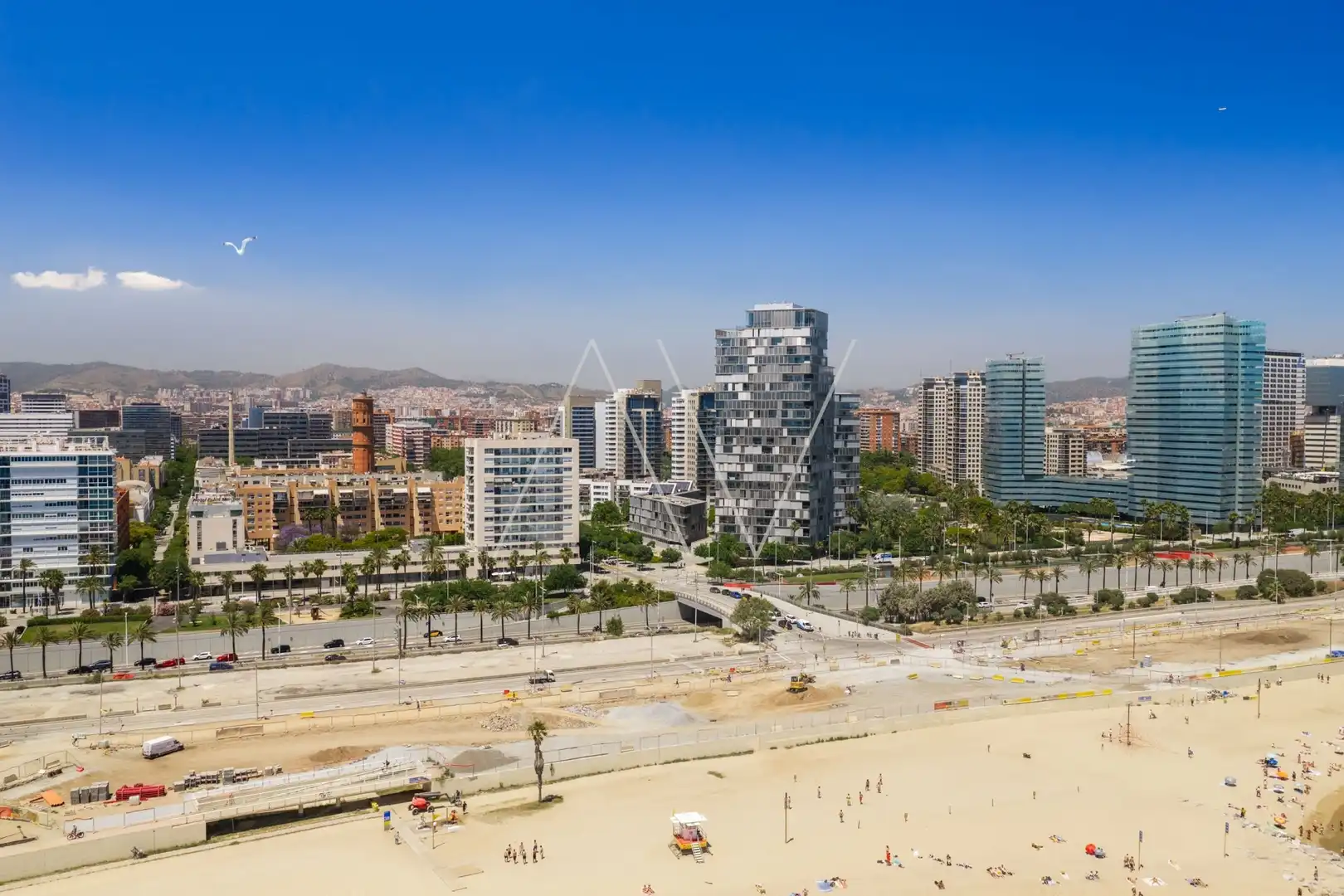 Außenansicht von Wohnung zum Verkauf in Barcelona mit Klimaanlage, Heizung und Terrasse