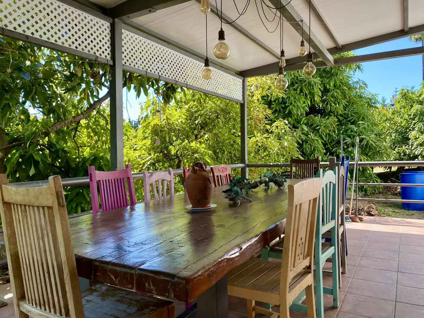 Terrace of Country homes for sale in Estepona  with Air Conditioner, Private garden and Terrace