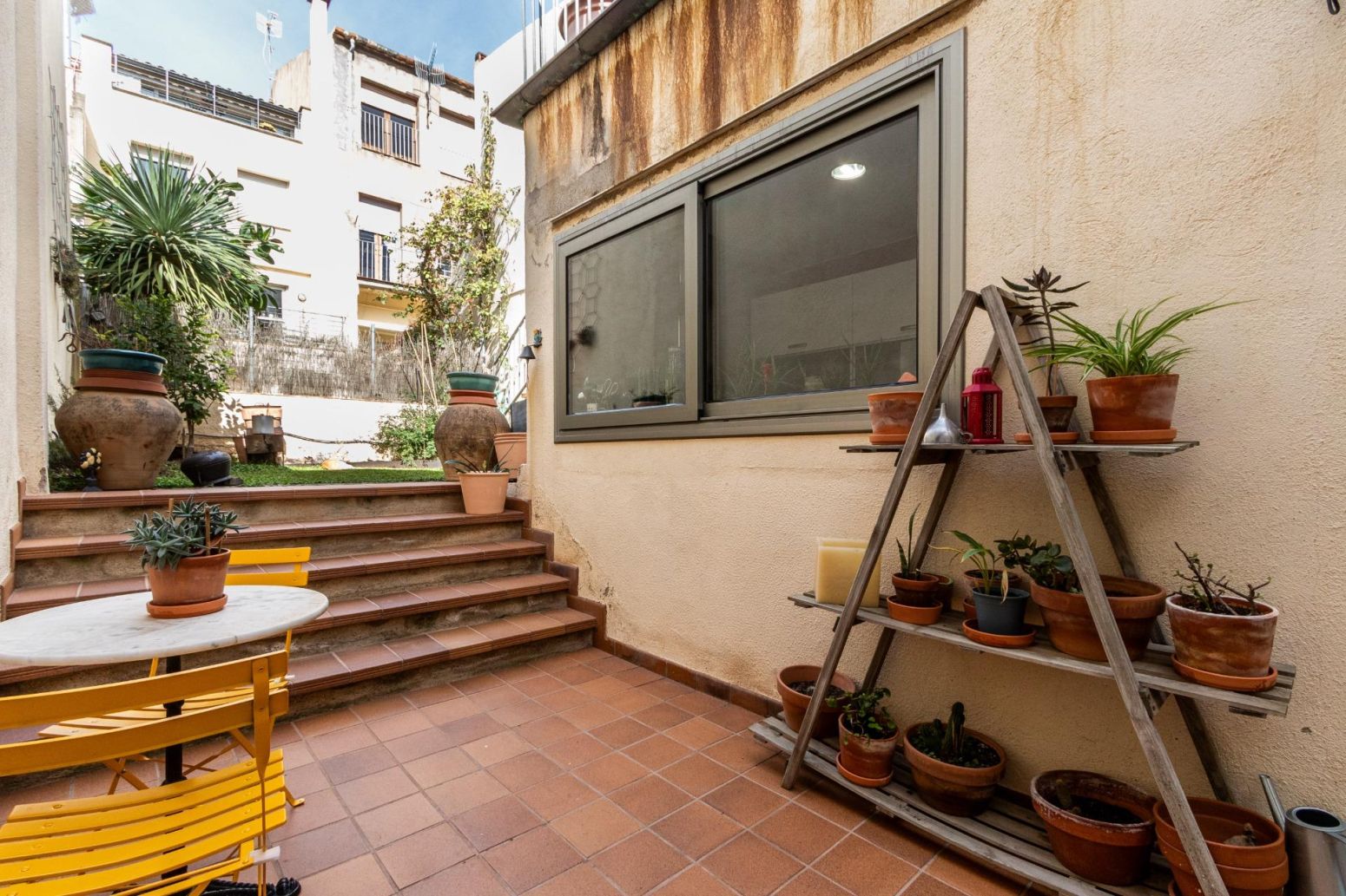 Terraza de Casa adosada en venta en Terrassa con Calefacción, Parquet y Terraza