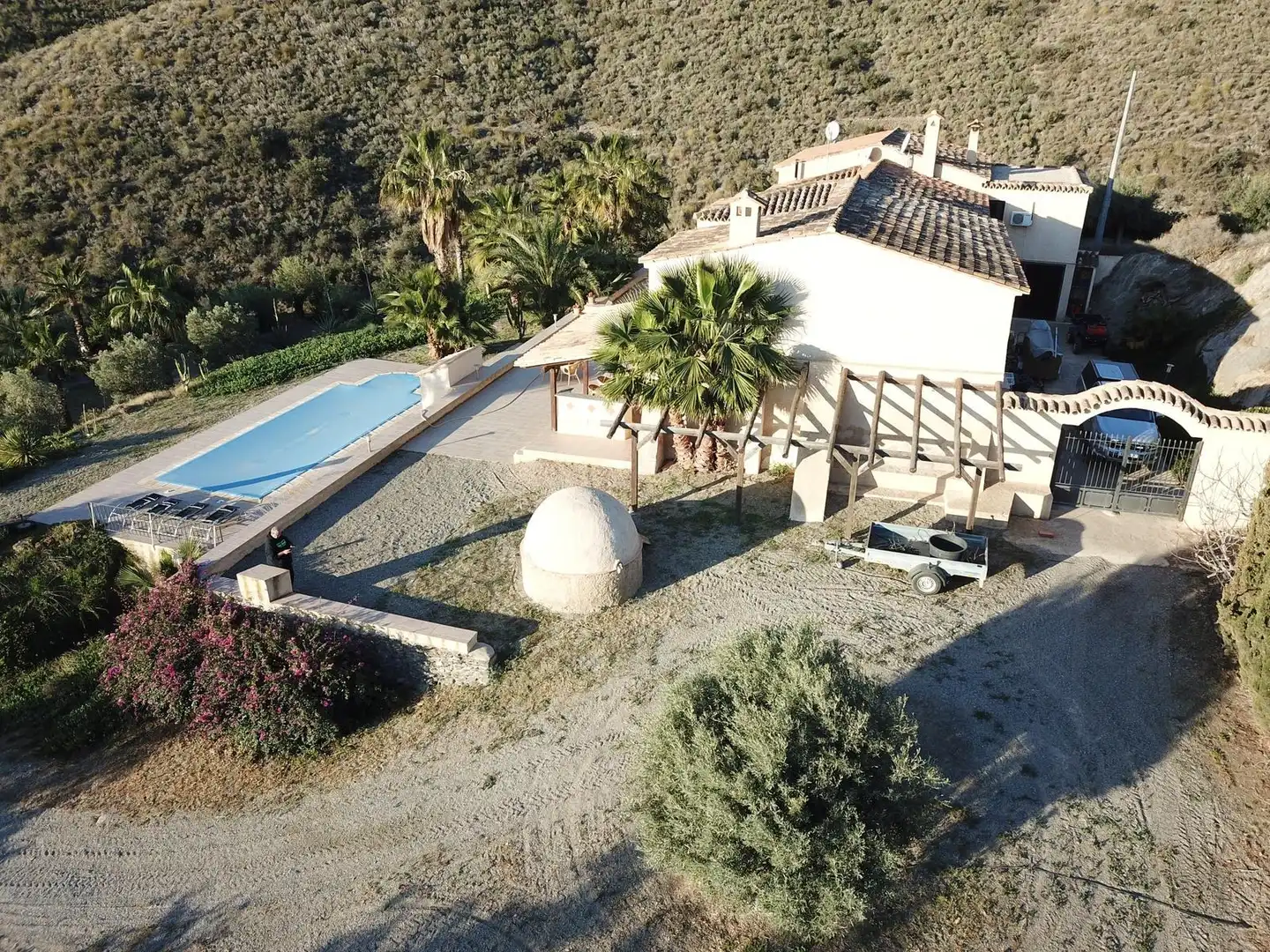 Exterior view of Country homes for sale in Águilas  with Air Conditioner, Private garden and Terrace