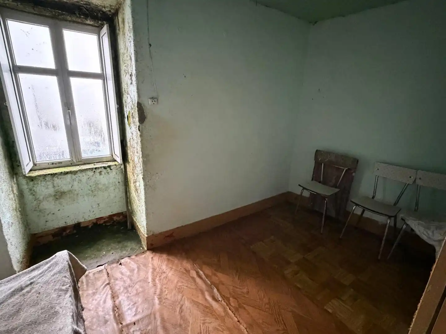 Habitación de Casa adosada en venta en A Lama   con Jardín privado