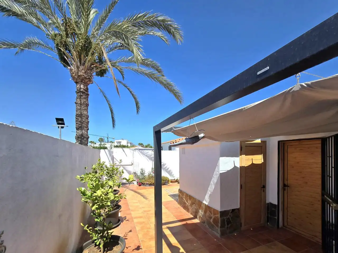 Terraza de Casa o chalet en venta en San Bartolomé de Tirajana con Aire acondicionado, Jardín privado y Terraza