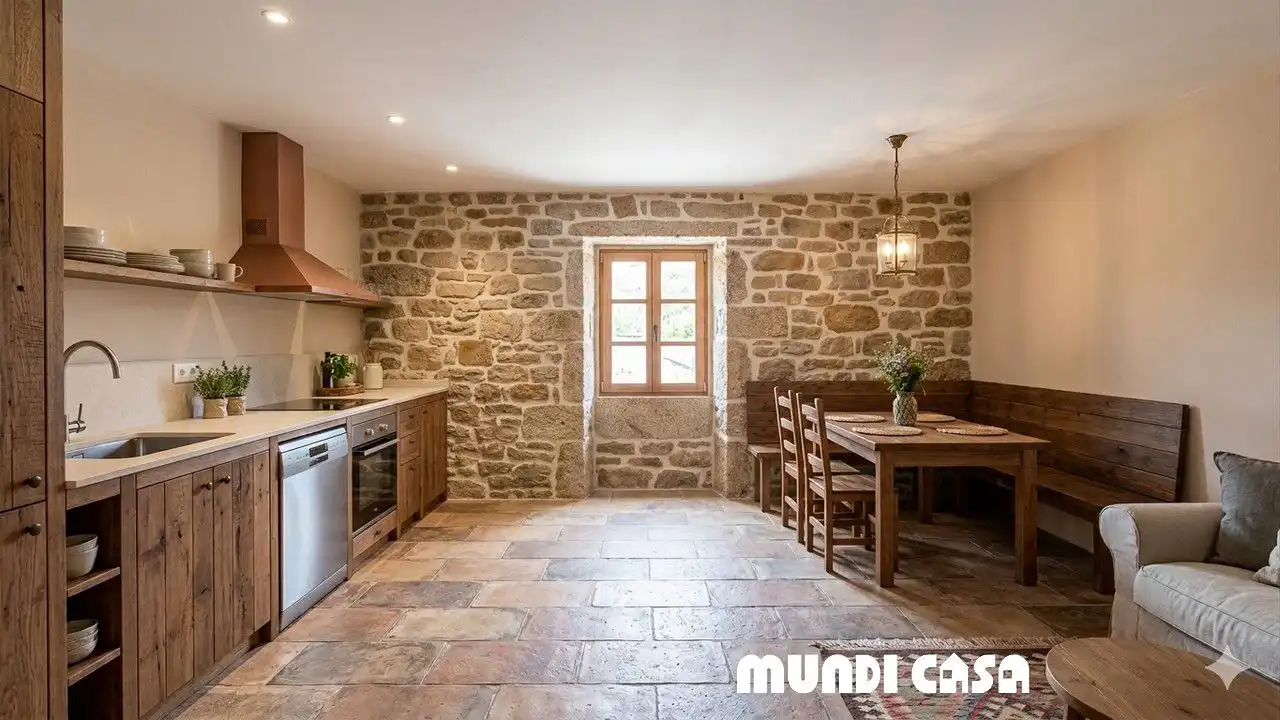 Cocina de Casa o chalet en venta en Ribeira