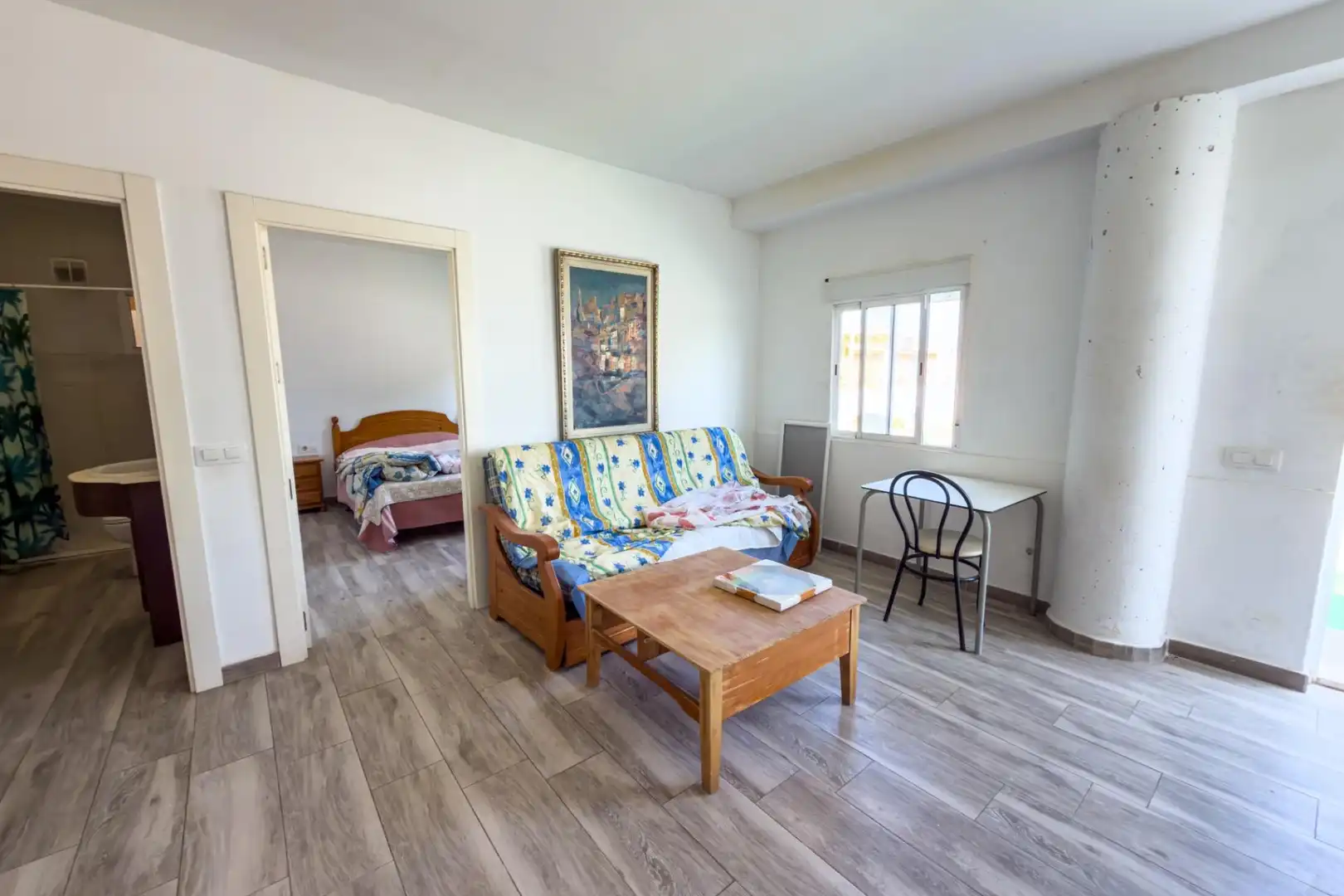 Sala de estar de Finca rústica en venta en San Javier con Aire acondicionado, Calefacción y Jardín privado
