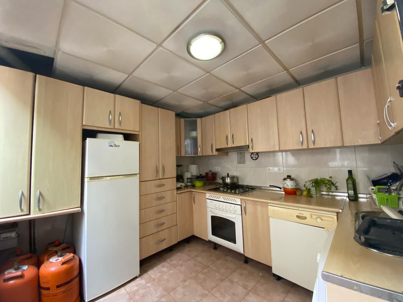 Kitchen of Flat for sale in  Murcia Capital  with Furnished