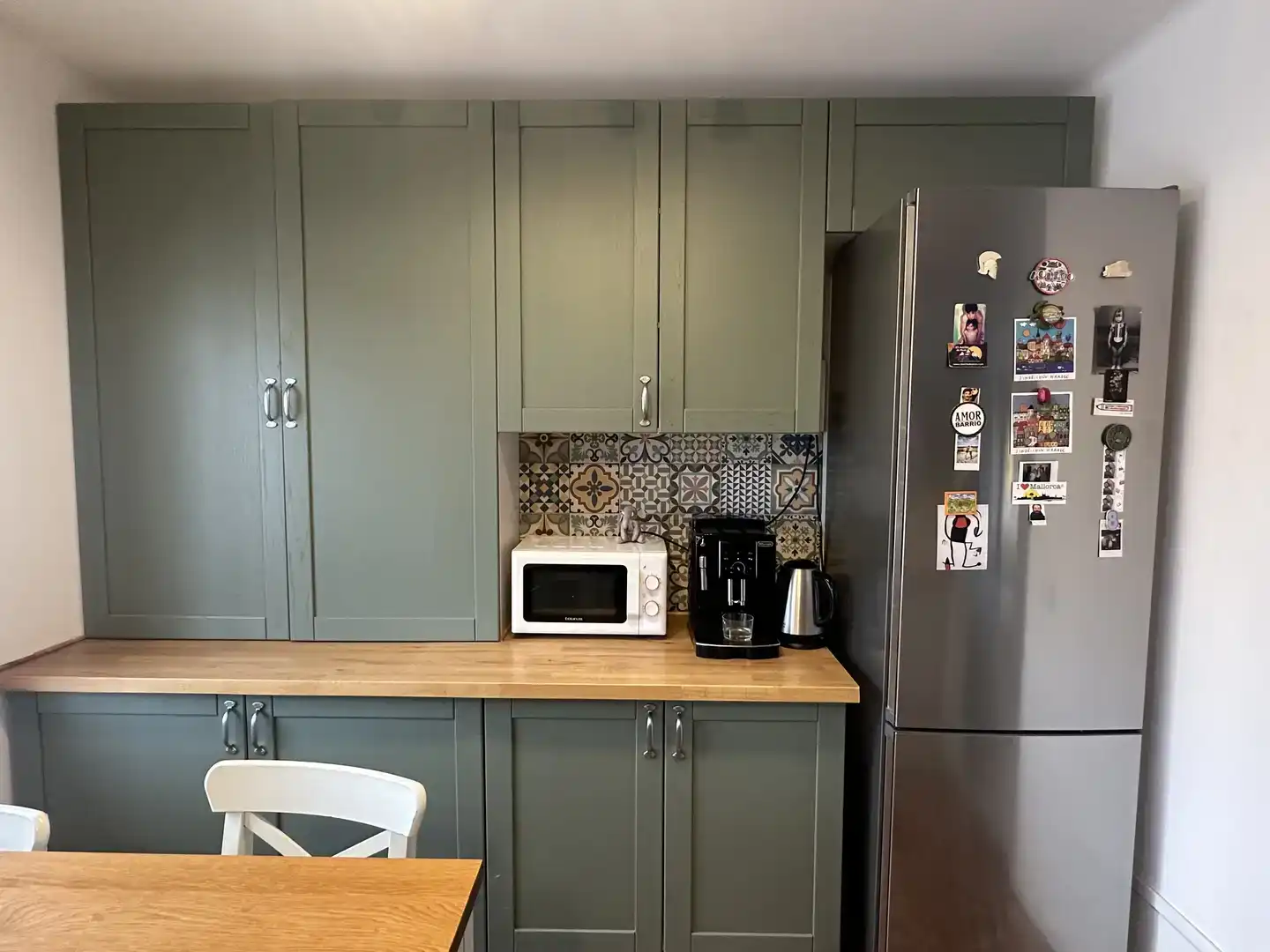 Cocina de Ático de alquiler en  Palma de Mallorca con Aire acondicionado, Parquet y Amueblado