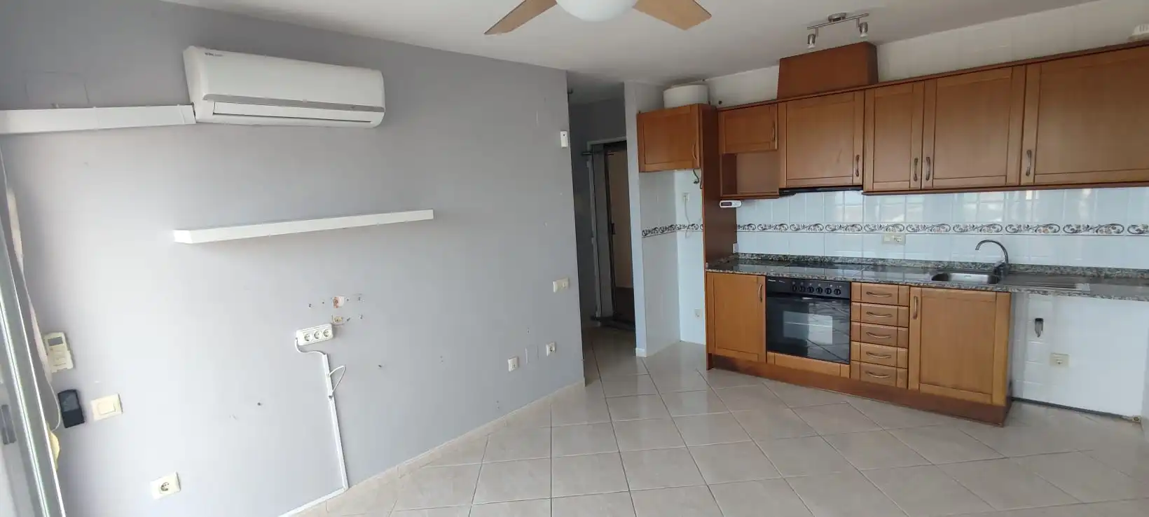 Cocina de Apartamento en venta en Peñíscola / Peníscola con Aire acondicionado, Terraza y Alarma