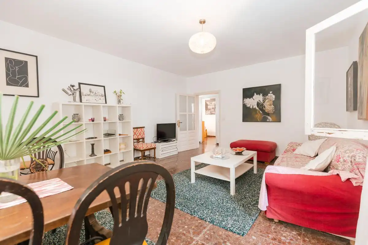 Sala d'estar de Casa o xalet en venda en Santa Eulària des Riu amb Calefacció, Jardí privat i Terrassa