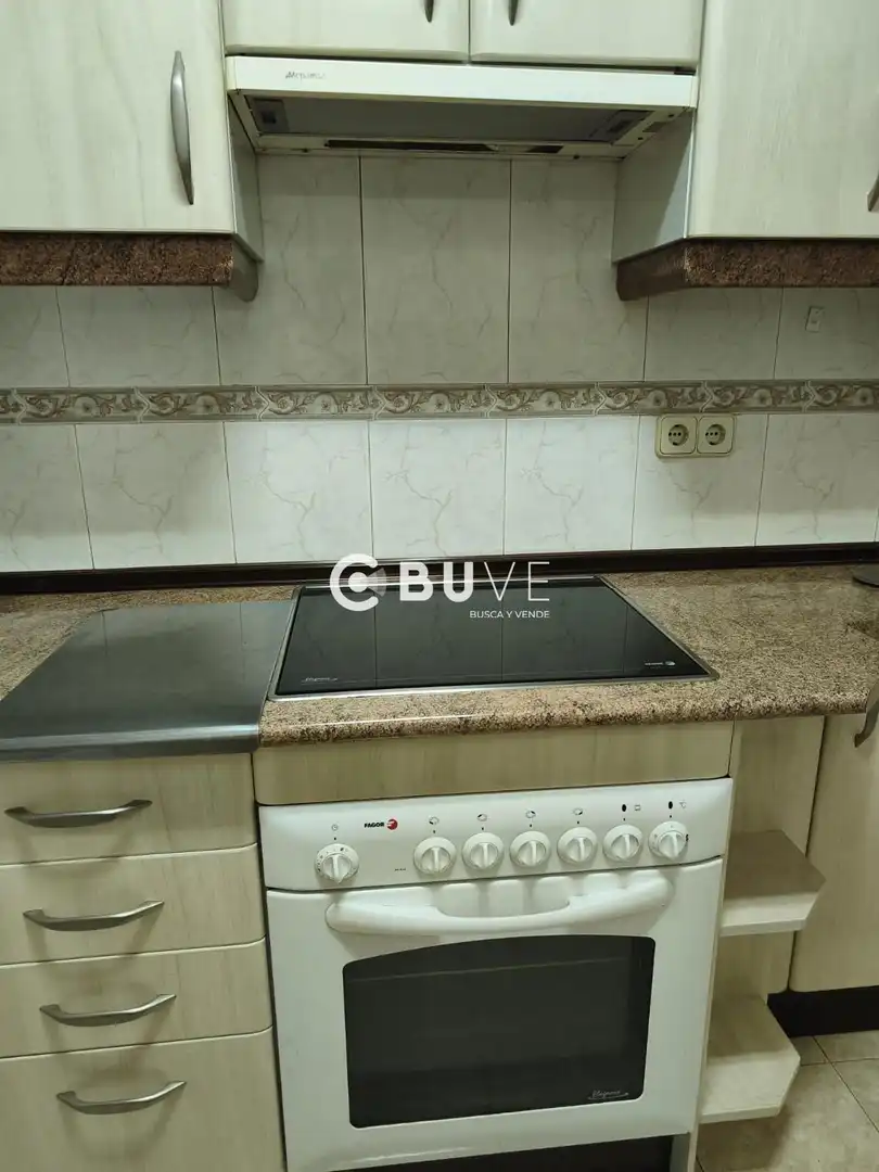 Kitchen of Flat for share in Madrid  with Furnished and Internet