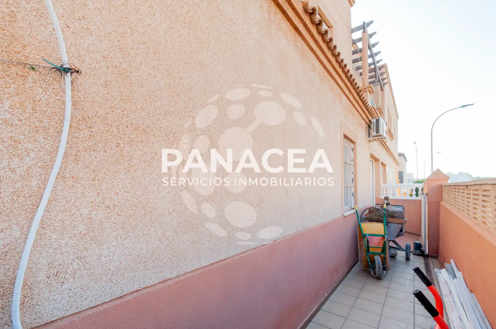 Exterior view of Houses for sale in Roquetas de Mar  with Private garden, Furnished and Washing machine