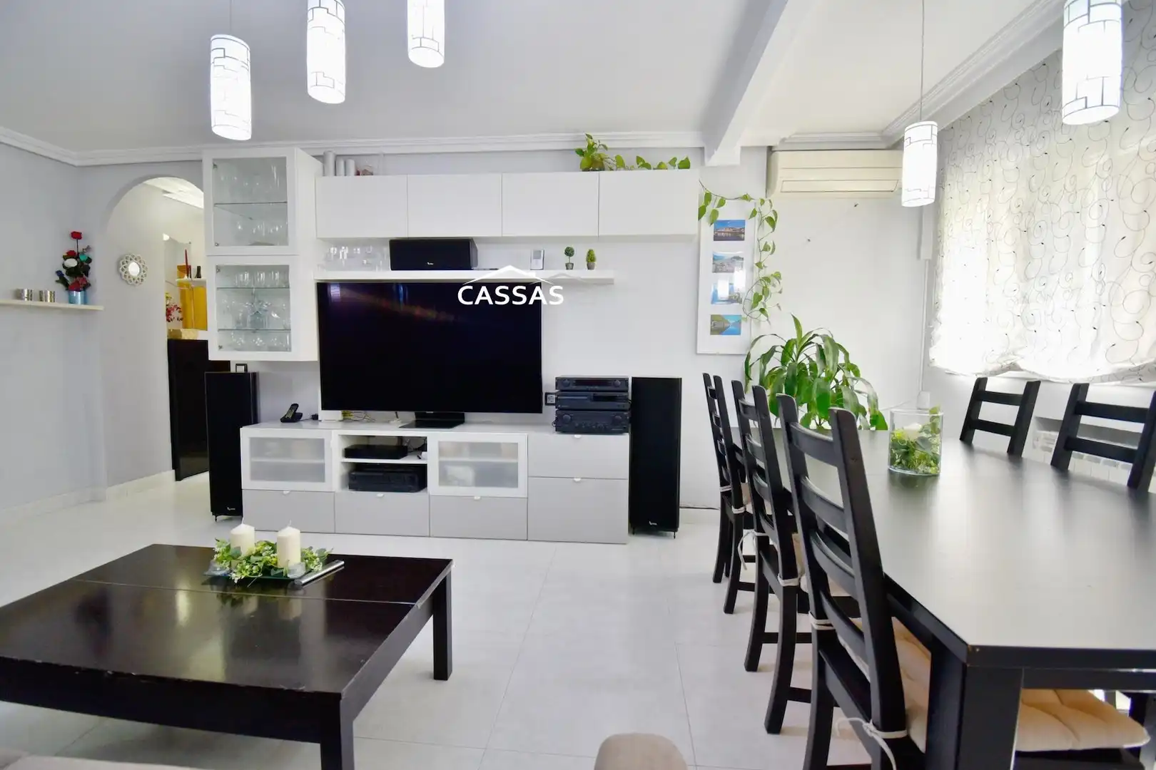 Sala d'estar de Pis en venda en Torrejón de Ardoz amb Aire condicionat i Calefacció