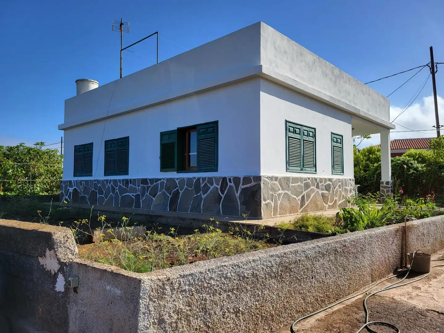 Vista exterior de Finca rústica en venta en Tegueste con Terraza, Trastero y Piscina