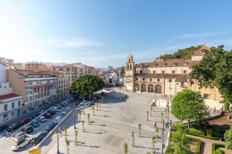 Vista exterior de Pis de lloguer en Málaga Capital amb Aire condicionat i Moblat