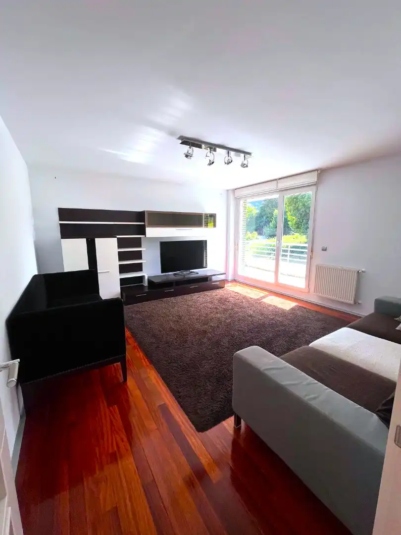Sala de estar de Piso en venta en Castro-Urdiales con Calefacción, Jardín privado y Parquet