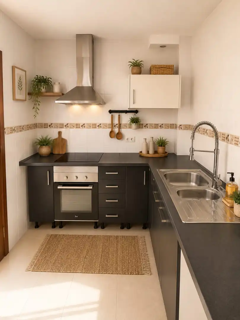 Kitchen of Flat for sale in Campos  with Terrace and Balcony