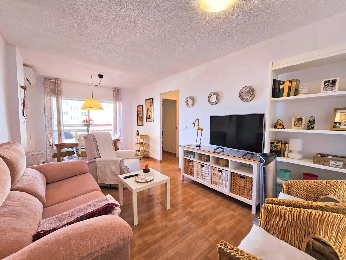 Living room of Flat for sale in La Manga del Mar Menor  with Furnished, Balcony and Alarm