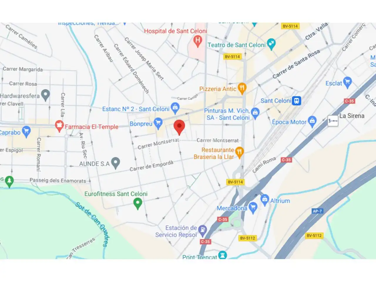 Piso en venta en Plaza CARDENAL CISNEROS, 9, Sant Celoni