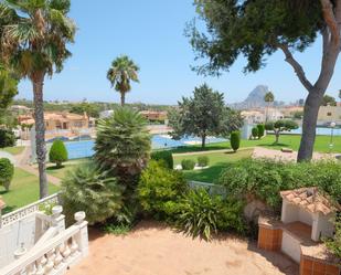 Garden of House or chalet for sale in Calpe / Calp  with Air Conditioner and Terrace