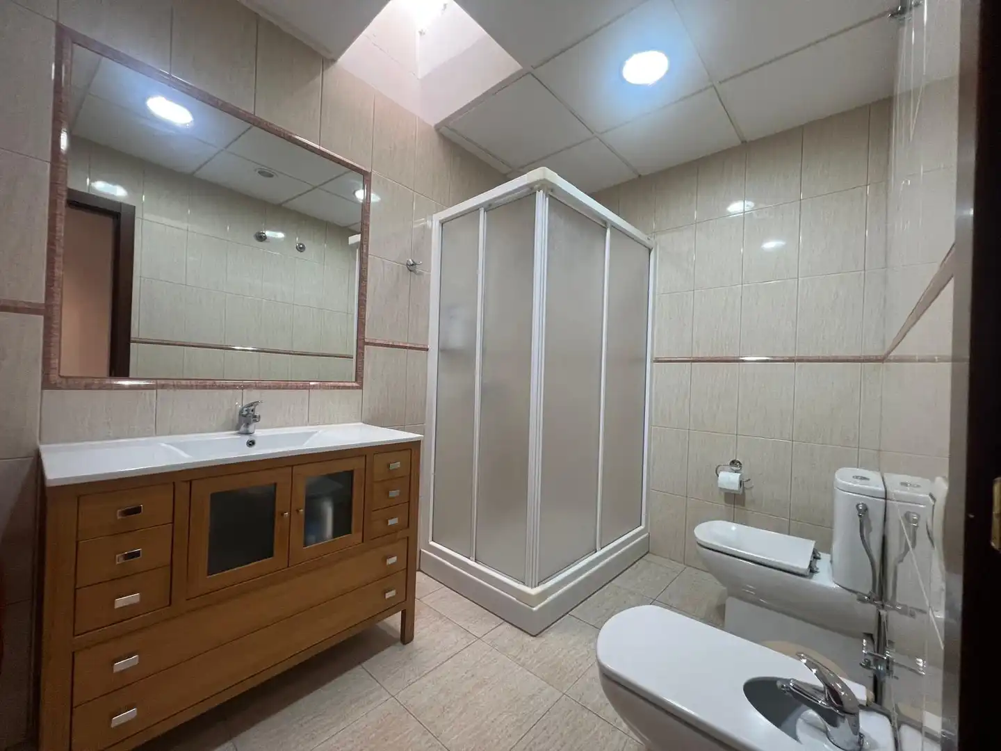 Badezimmer von Wohnung zur Miete in Los Realejos mit Terrasse, Abstellraum und Balkon
