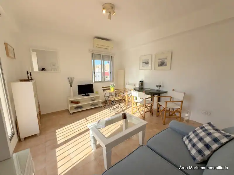 Wohnzimmer von Dachboden zur Miete in Valencia mit Klimaanlage, Heizung und Terrasse