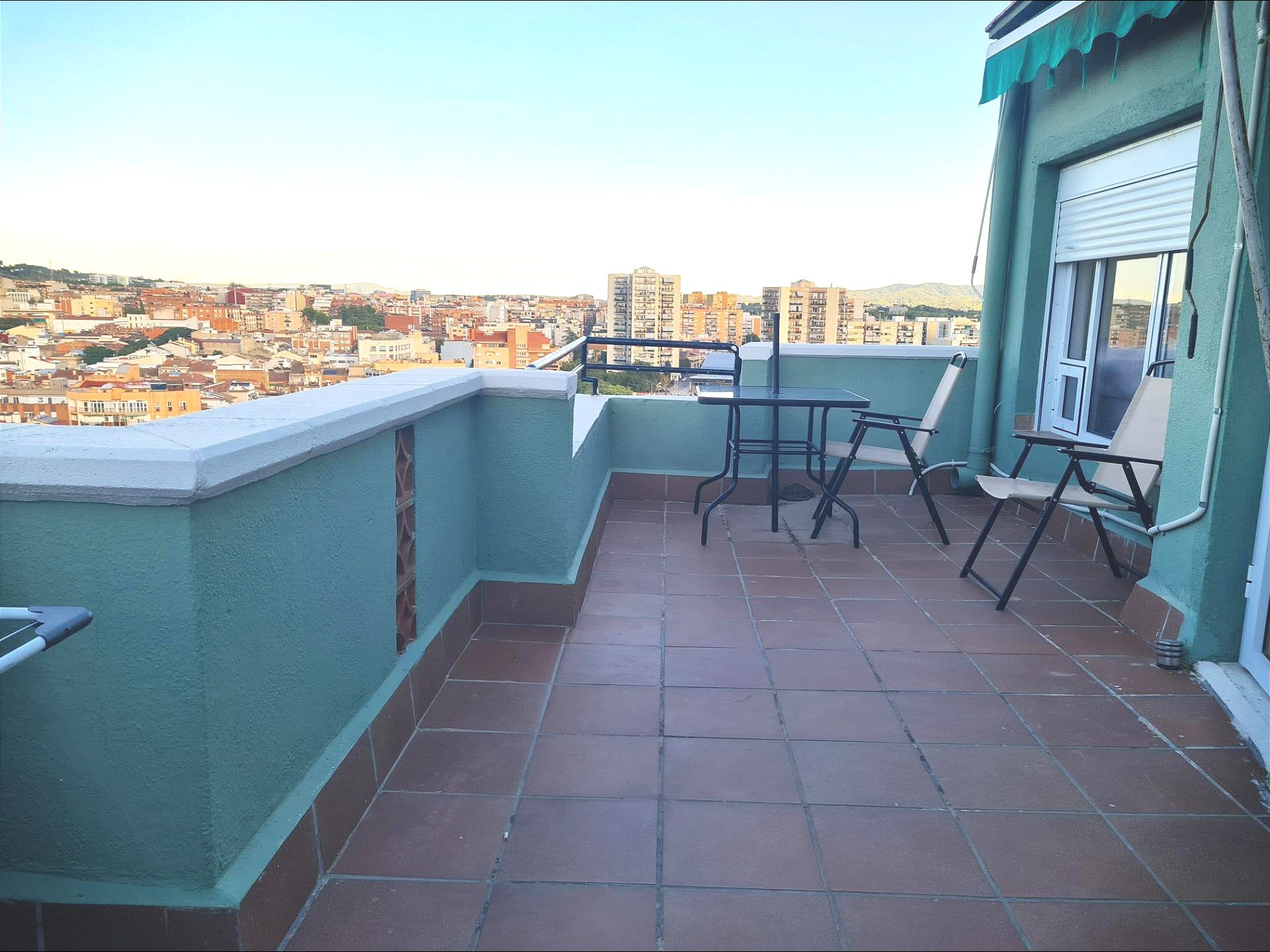 Terrace of Attic for sale in Rubí  with Air Conditioner, Heating and Parquet flooring