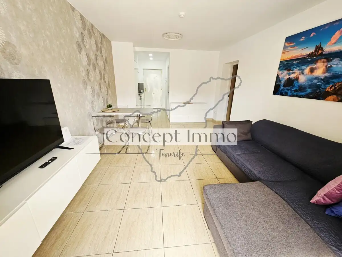 Sala de estar de Piso en venta en Costa del Silencio