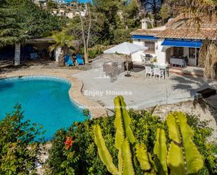 Exterior view of House or chalet for sale in Moraira  with Air Conditioner, Private garden and Terrace