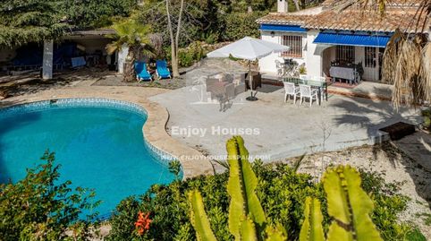 Encantadora villa con vistas al mar y piscina en Arnella, Moraira, a poca distancia de El Portet, imatge 3