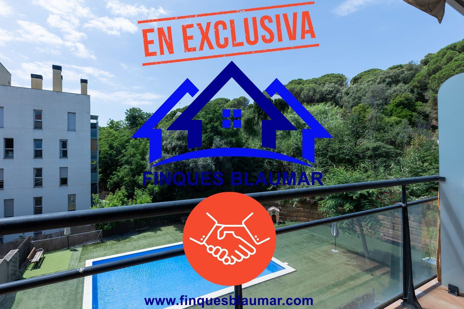Exterior view of Flat for sale in Arenys de Mar  with Heating, Terrace and Storage room