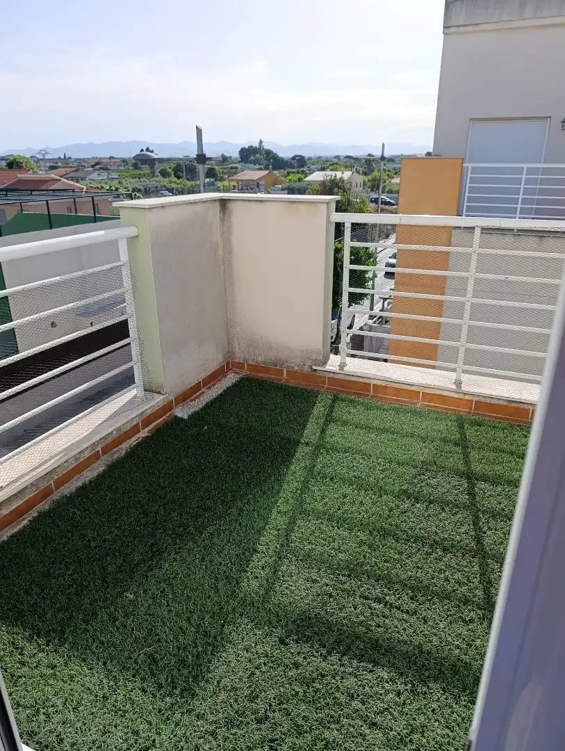 Balcony of Detached homes for rent in Almazora / Almassora  with Terrace, Swimming Pool and Furnished