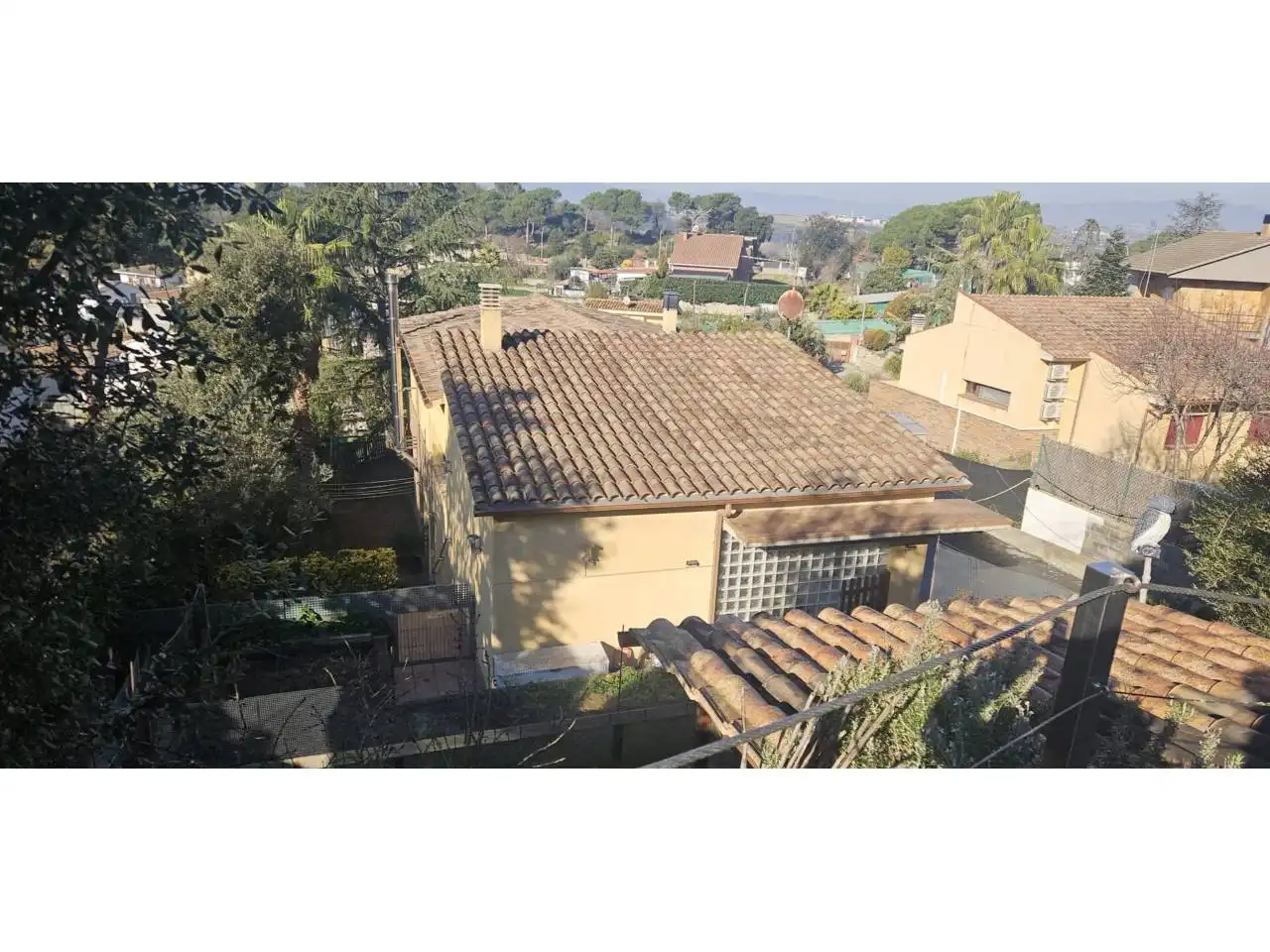 Vista exterior de Casa o chalet en venta en Vilanova del Vallès con Calefacción, Jardín privado y Piscina