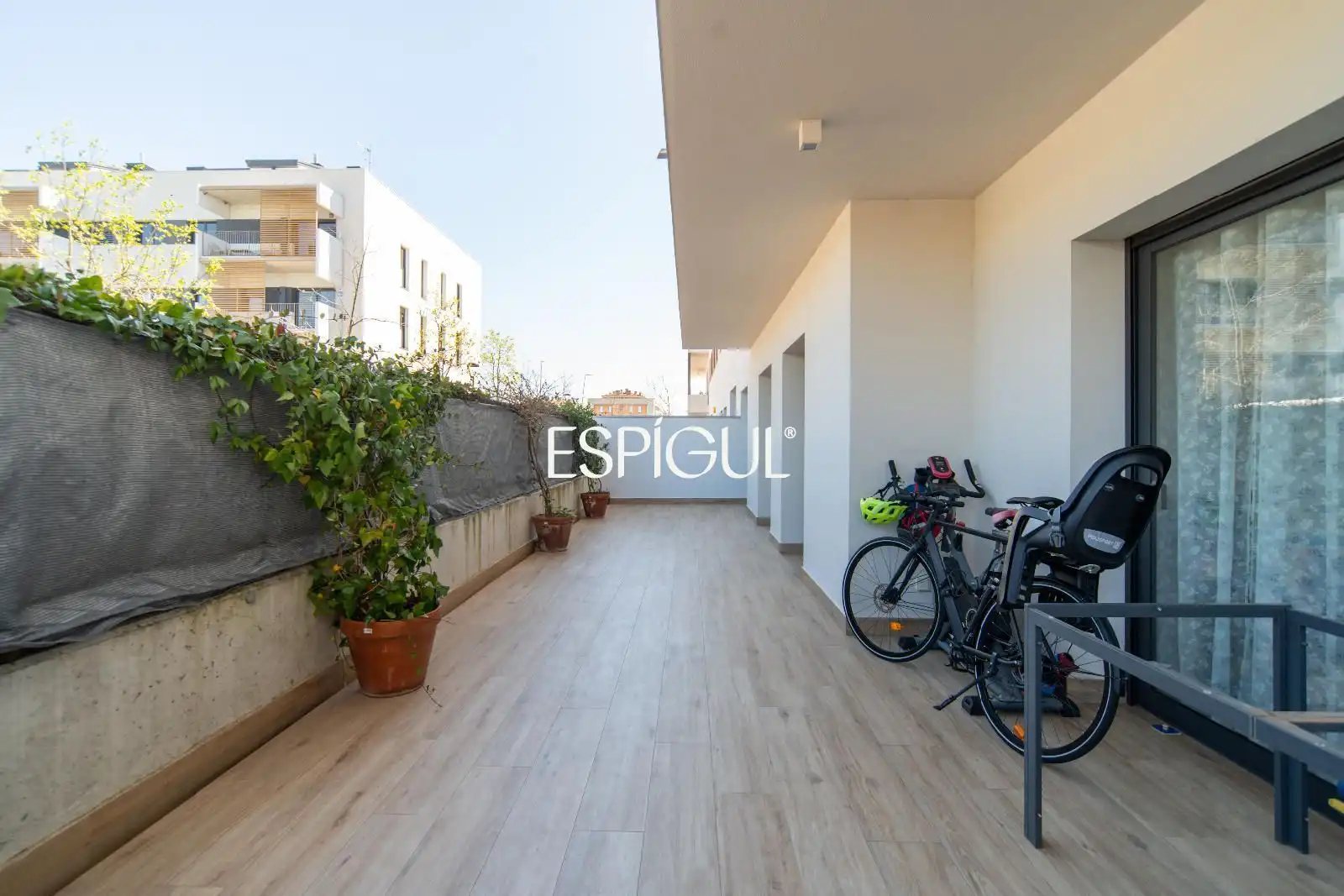 Terrace of Flat for sale in Vilablareix  with Air Conditioner, Heating and Terrace