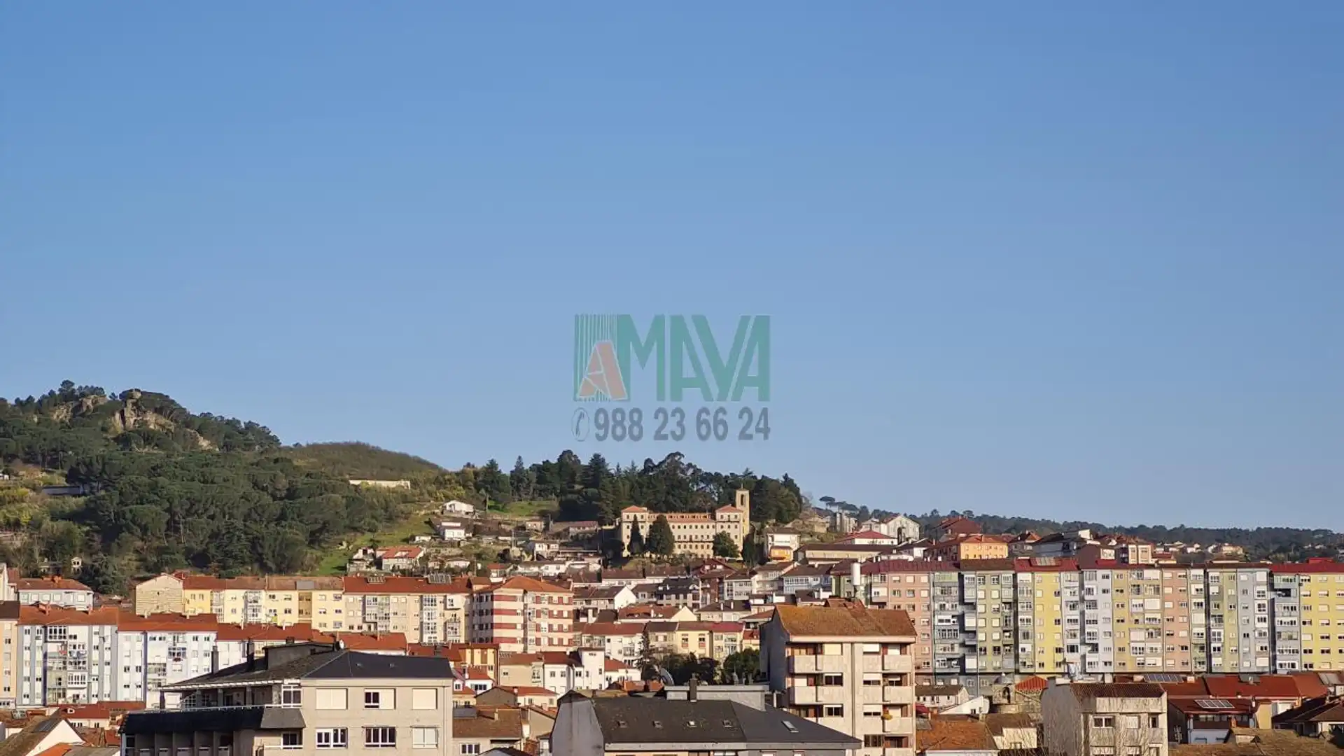 Exterior view of Flat for sale in Ourense Capital   with Heating, Parquet flooring and Storage room
