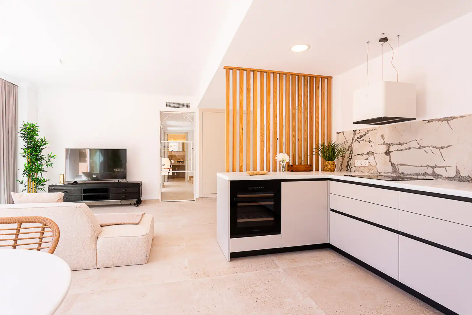 Cocina de Ático en venta en Marbella con Aire acondicionado, Terraza y Trastero