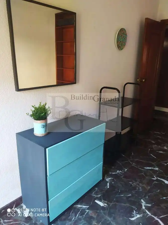 Bedroom of Flat for rent in Granada  with Terrace and Furnished