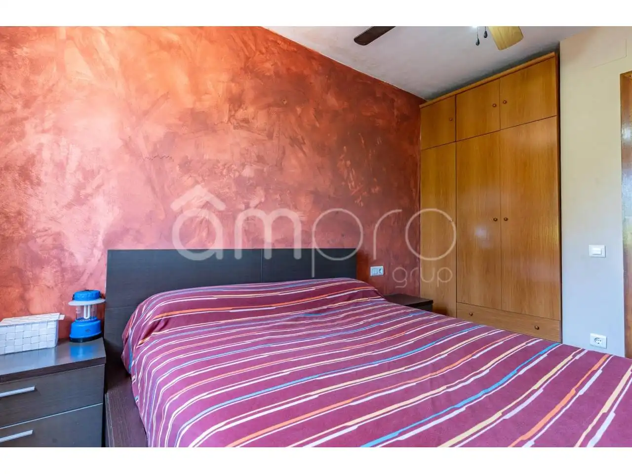 Dormitori de Casa o xalet en venda en La Pobla de Montornès   amb Aire condicionat, Jardí privat i Terrassa