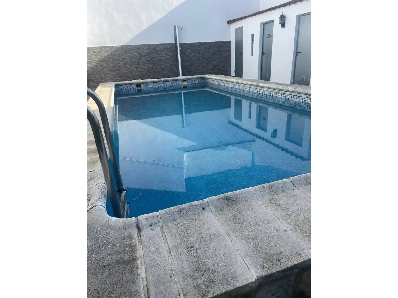 Swimming pool of Houses for sale in Don Benito  with Air Conditioner, Private garden and Swimming Pool