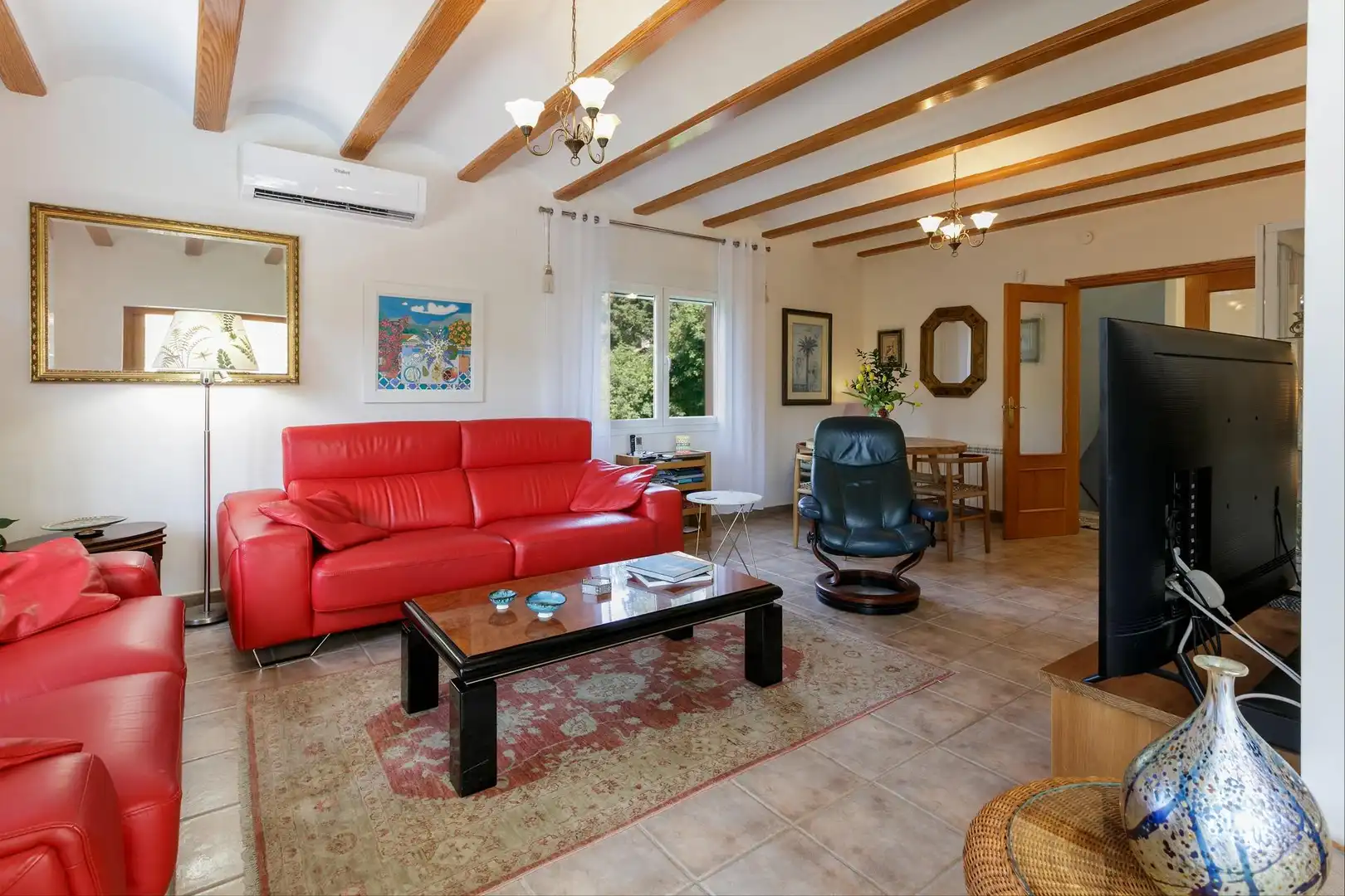 Living room of Houses for sale in Barx  with Air Conditioner, Heating and Private garden