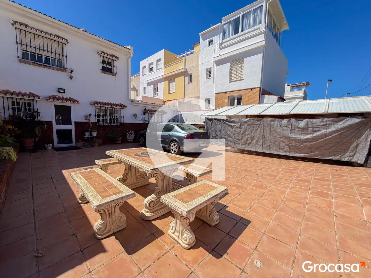 Terraza de Casa o chalet en venta en Rincón de la Victoria con Aire acondicionado, Jardín privado y Terraza