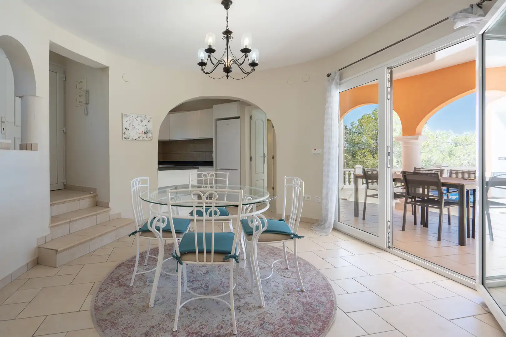 Menjador de Casa o xalet en venda en Jávea / Xàbia amb Terrassa i Piscina