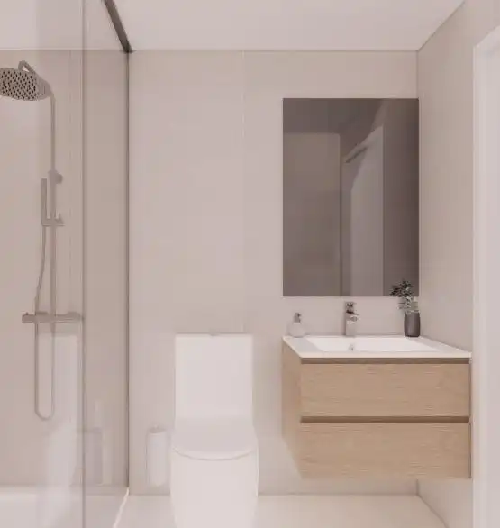 Baño de Dúplex en venta en Castellar del Vallès con Aire acondicionado, Calefacción y Parquet