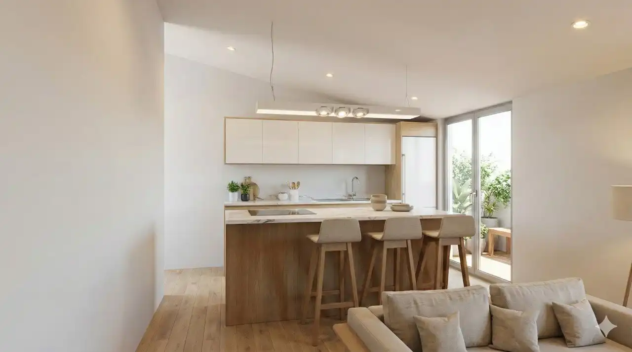 Cuina de Apartament en venda en San Bartolomé de Tirajana amb Aire condicionat, Terrassa i Traster