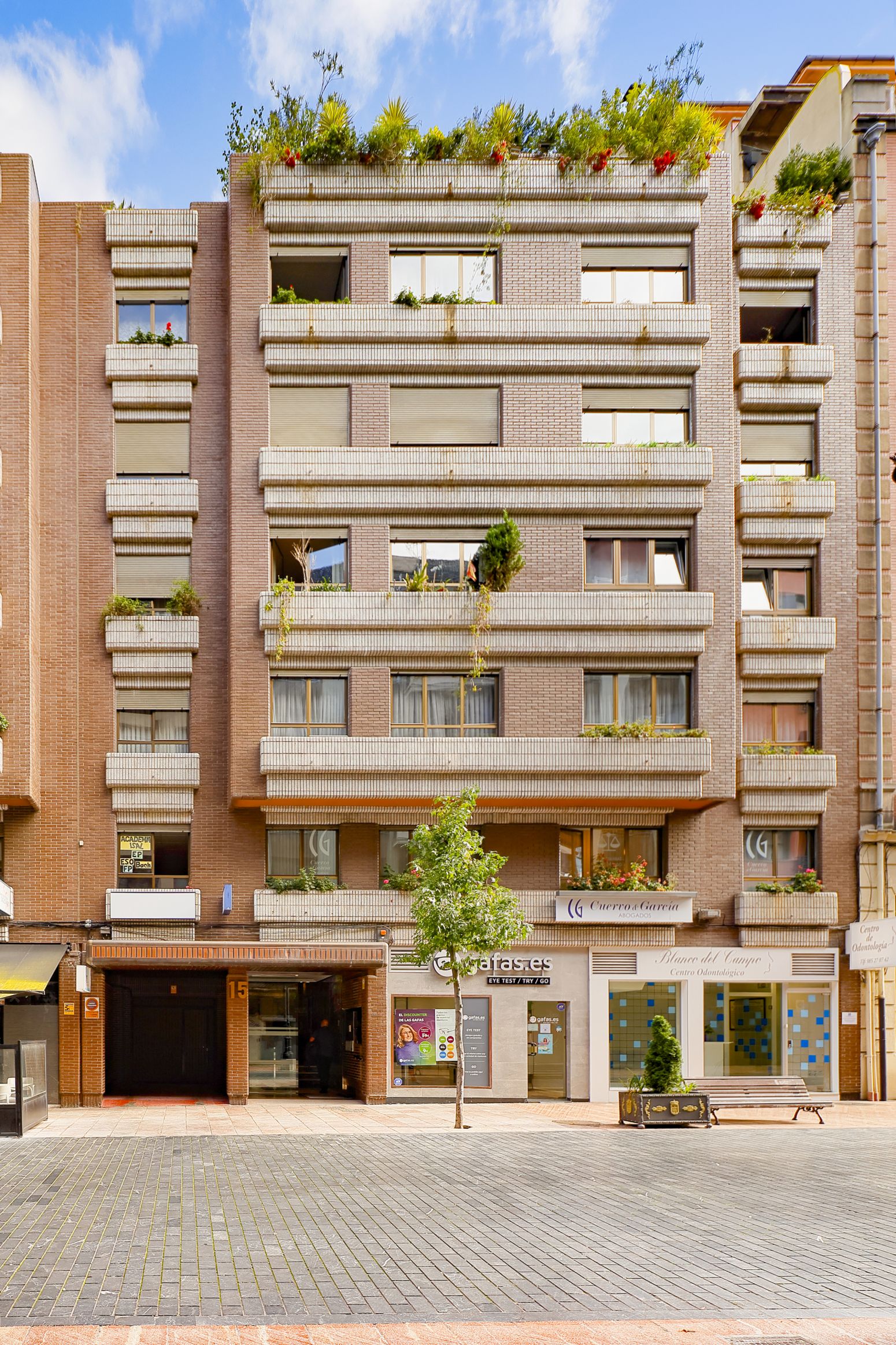 Exterior view of Flat for sale in Oviedo   with Heating, Parquet flooring and Terrace