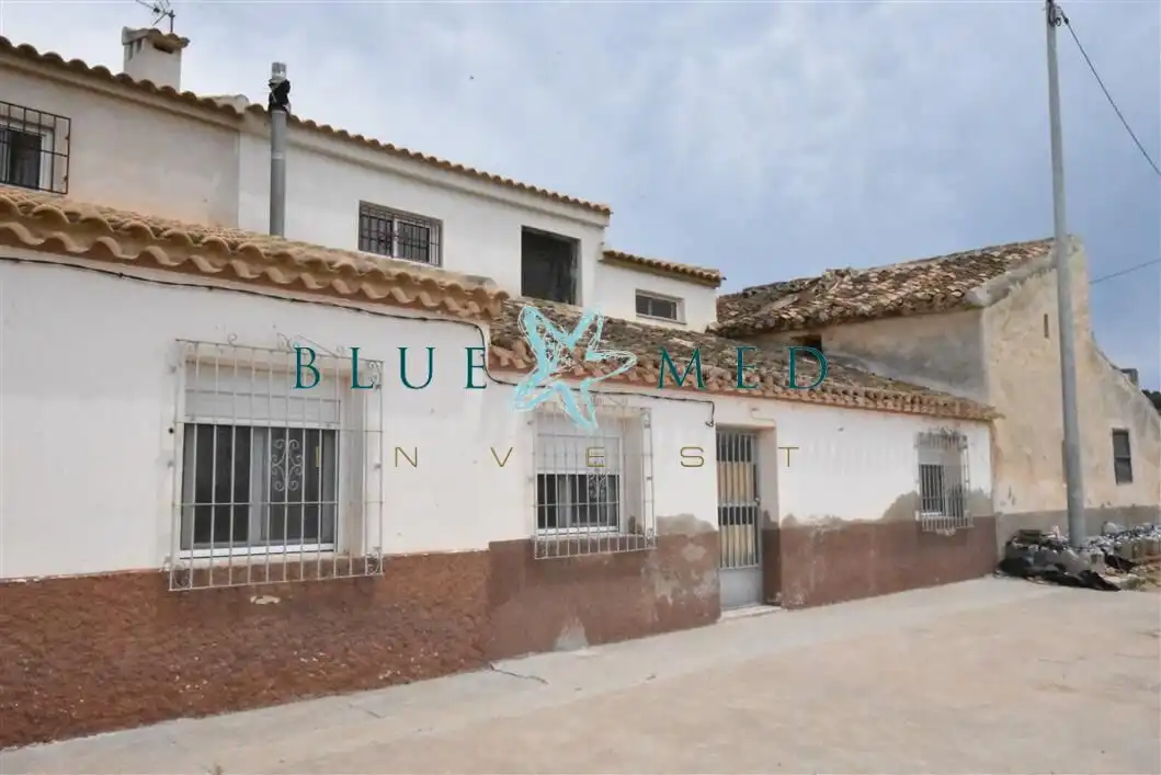 Vista exterior de Casa o xalet en venda en Fuente Álamo de Murcia amb Moblat